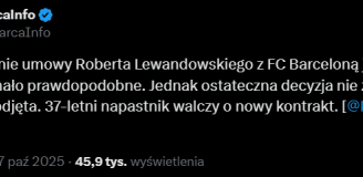 Aktualna sytuacja z PRZEDŁUŻENIEM UMOWY Lewego z Barceloną!